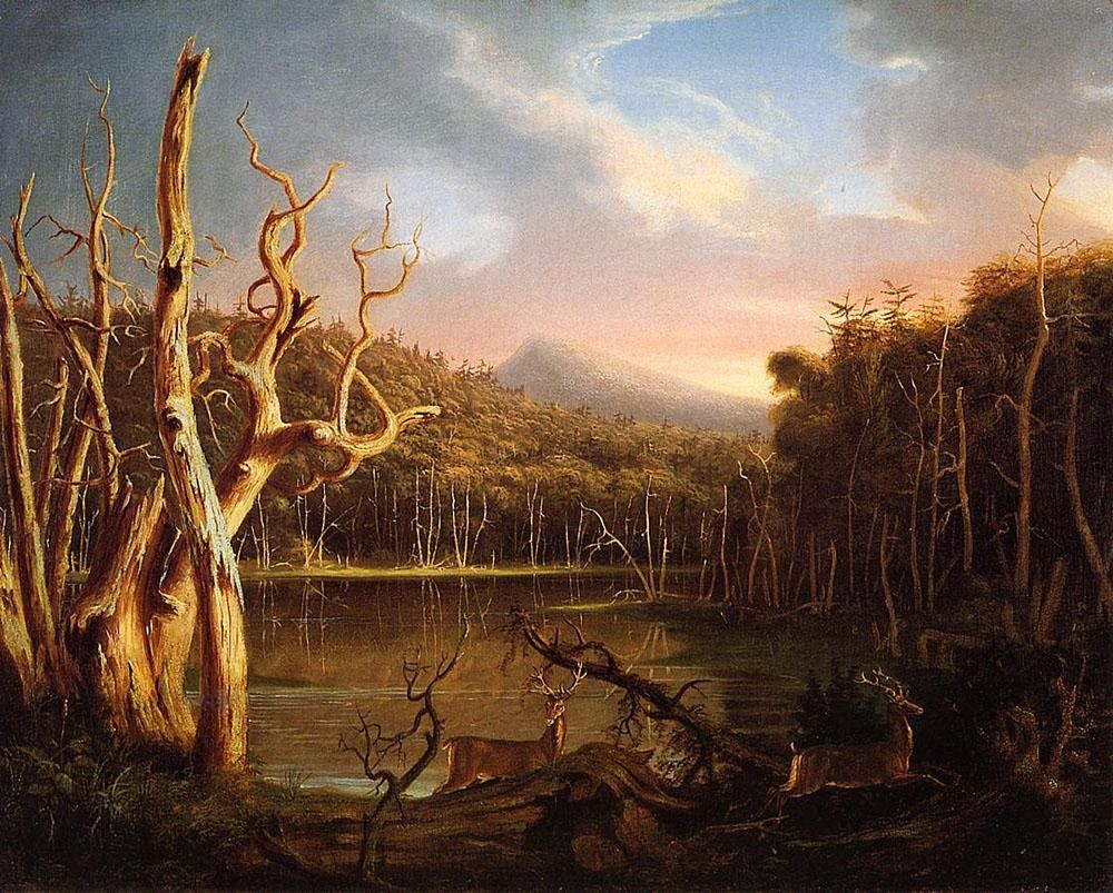 Thomas Cole Lake with Dead Trees (Catskill)